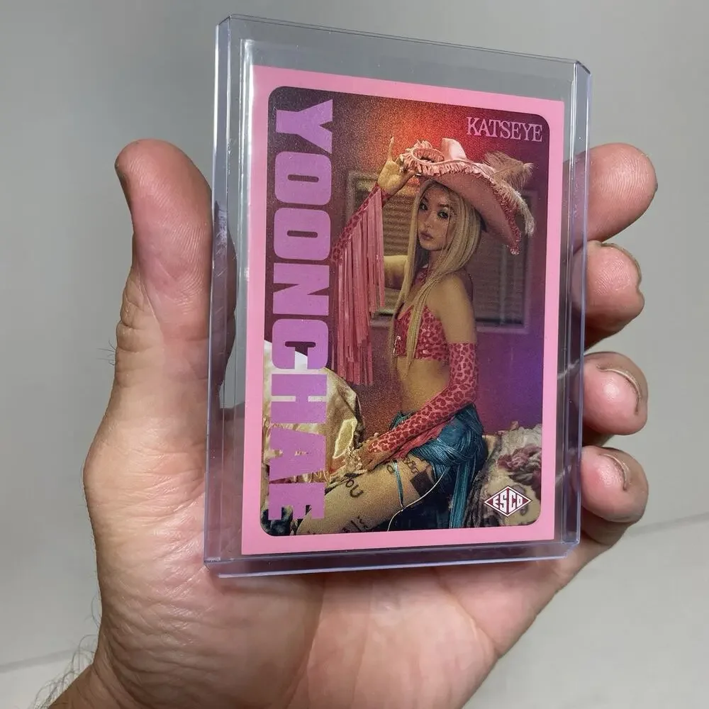 Katseye Wild Trading Card Yoonchae Holo Refractor 332/400 Limited Edition